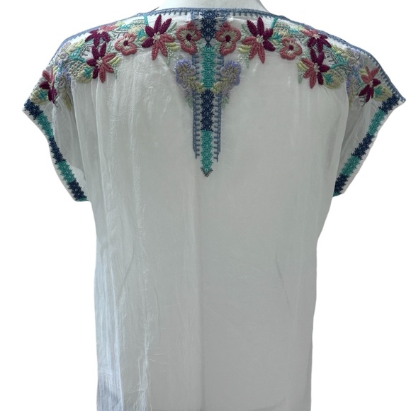 Johnny Was Embroidered Tunic Small - Picture 8 of 9